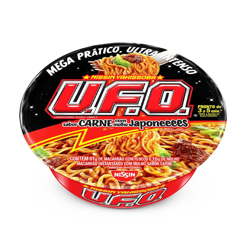 Yakissoba Nissin Ufo Carne 97g