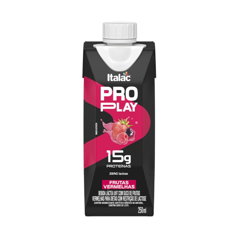 Bebida Láctea Italac Uth Frutas Vermelhas 250ml
