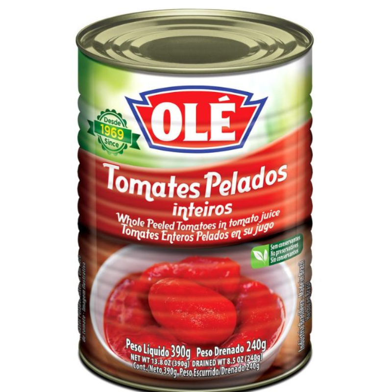 Tomate Pelado em Cubos Olé 240g
