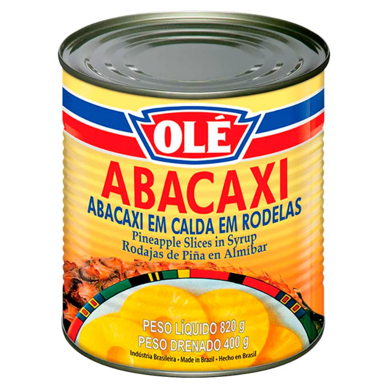 Abacaxi em Calda Olé em Rodelas 400 g