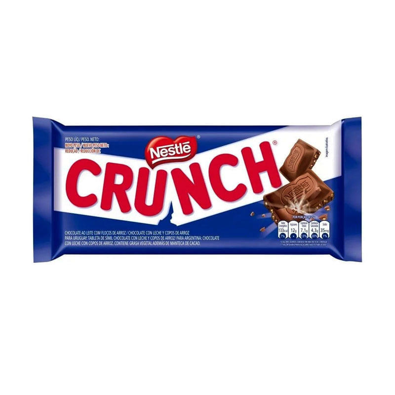 Barra de Chocolate Nestlé Crunch 80g
