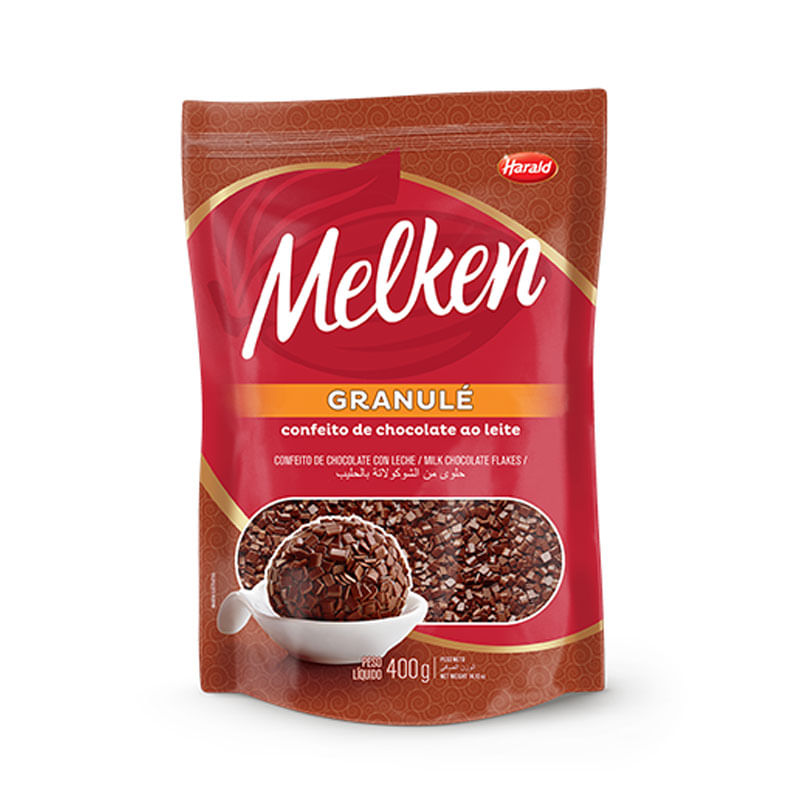 Granulé Melken Harald 400g Chocolate ao Leite