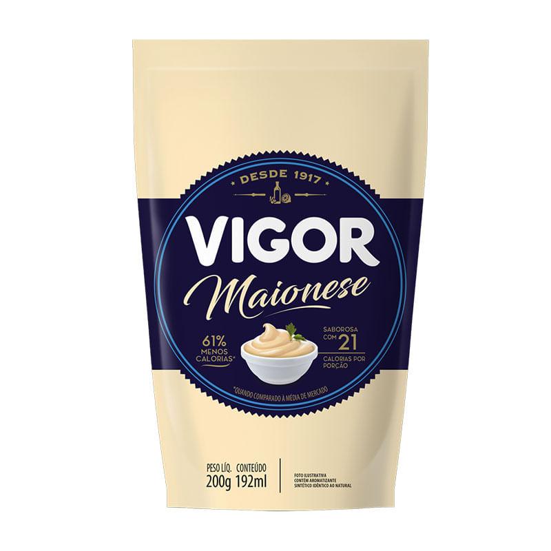 Maionese Vigor Sachê 200g