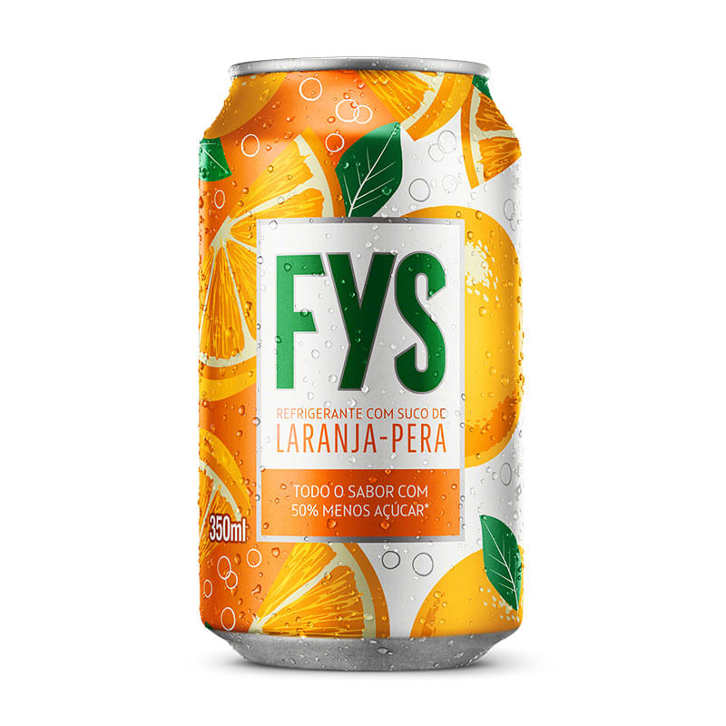Refrigerante Fys Laranja 350ml