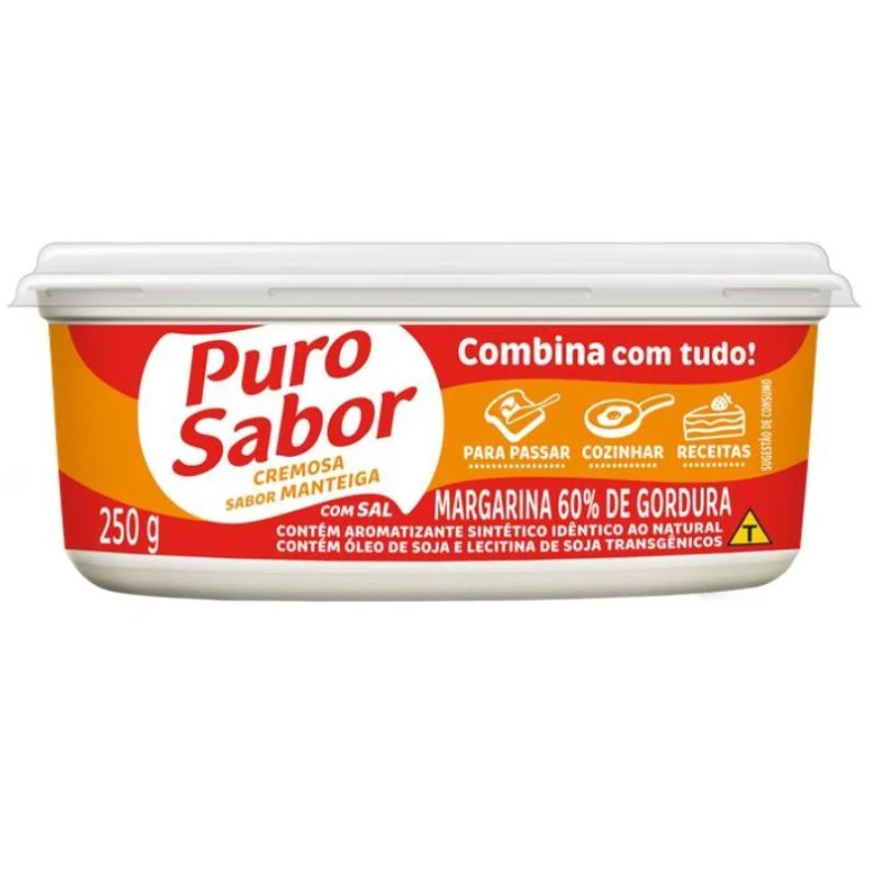 MARG PURO SABOR 60 LIPIDIOS 250G