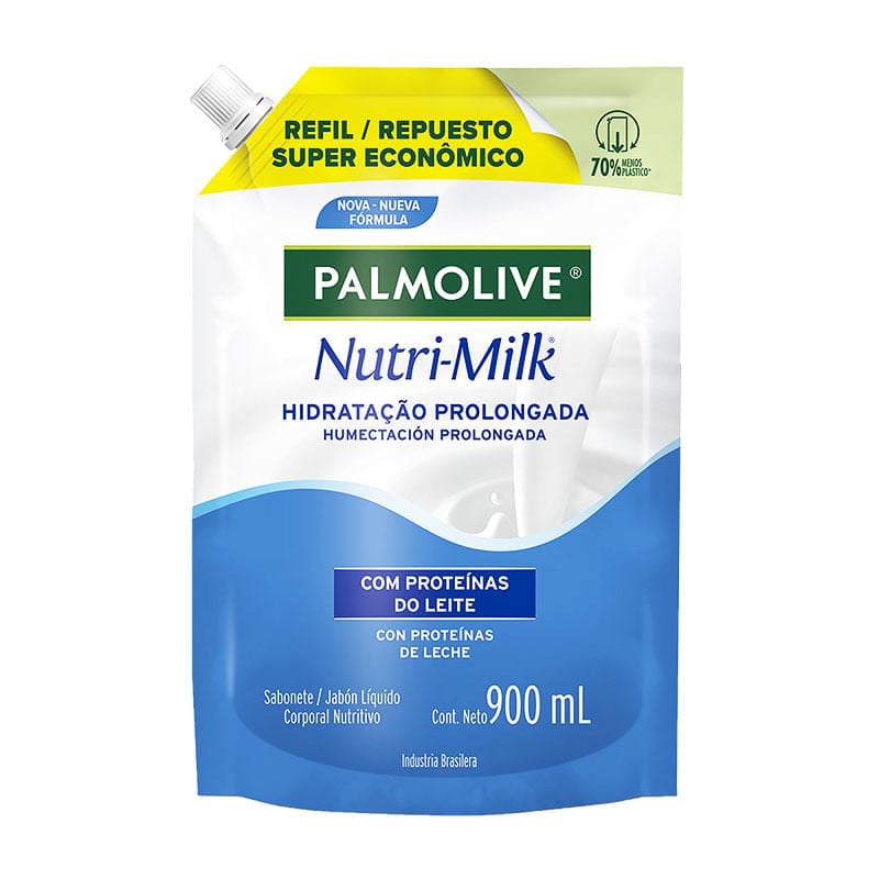 Sabonete Líquido Palmolive Nutri-Milk 900ml