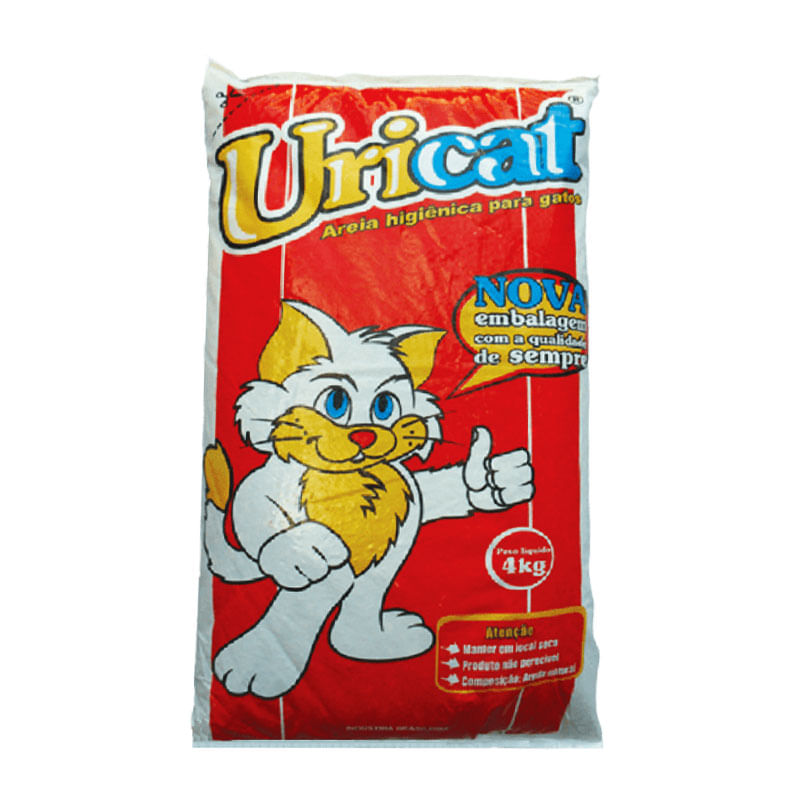 Areia Uricat 4kg