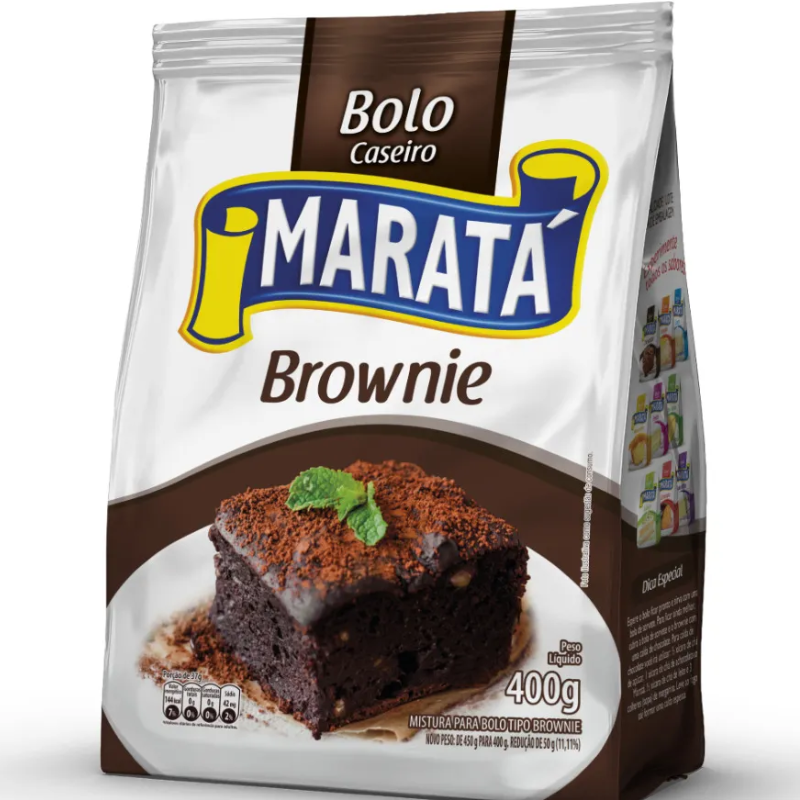 Mistura Para Bolo Maratá Brownie 400g