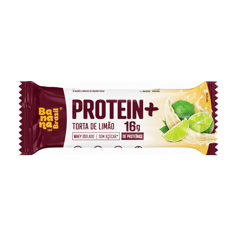 Barra de Proteina Banana Brasil +Torta de Limão 50g