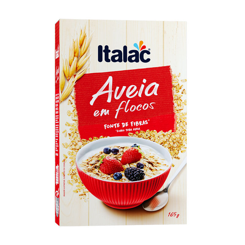 Aveia em Flocos Italac 165g