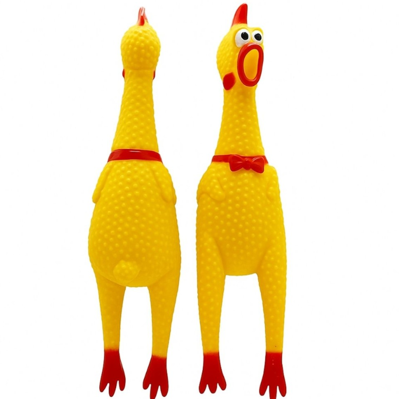 Frango de Plástico para Pet 16cm 11293