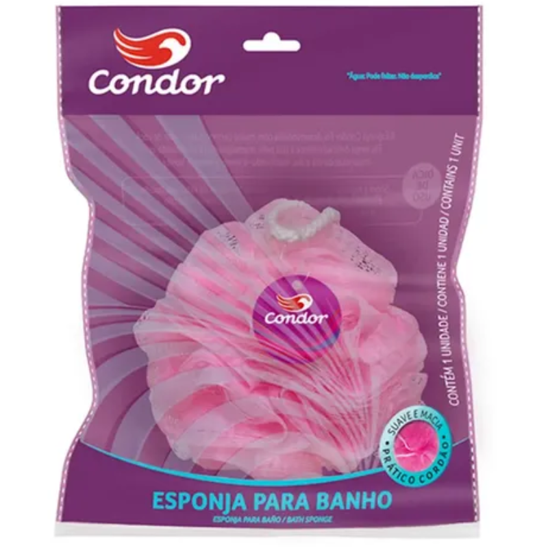 Esponja para Banho Condor Infantil Baby 1un 8305