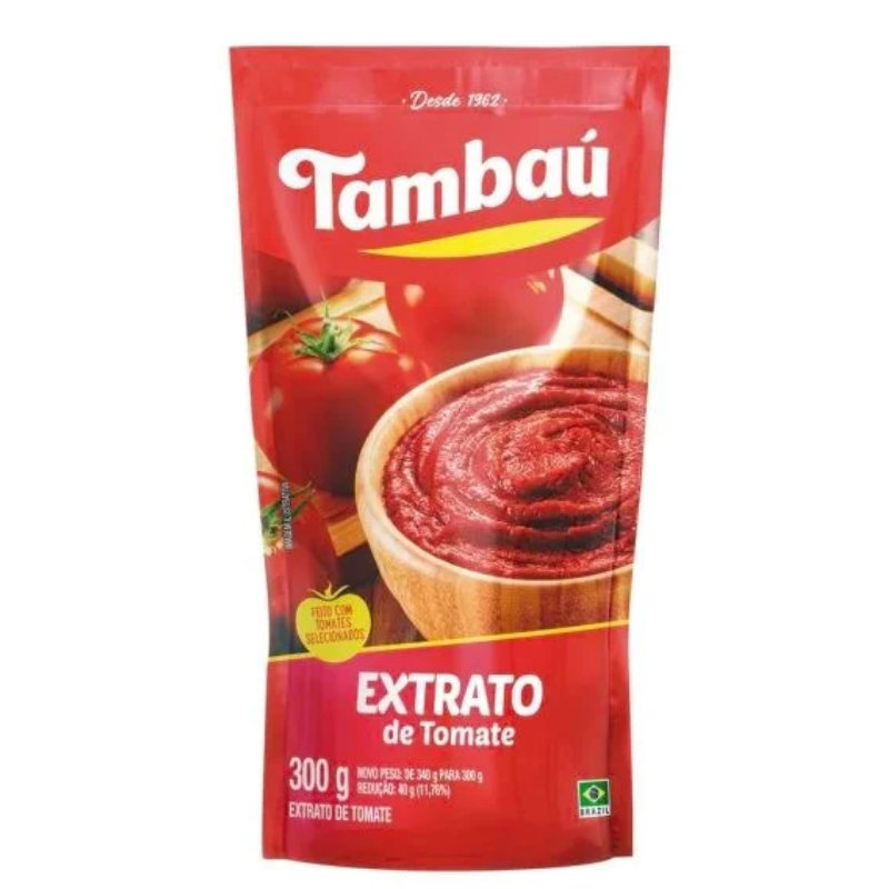 Extrato Tomate Tambau Sachet Pouch 340g