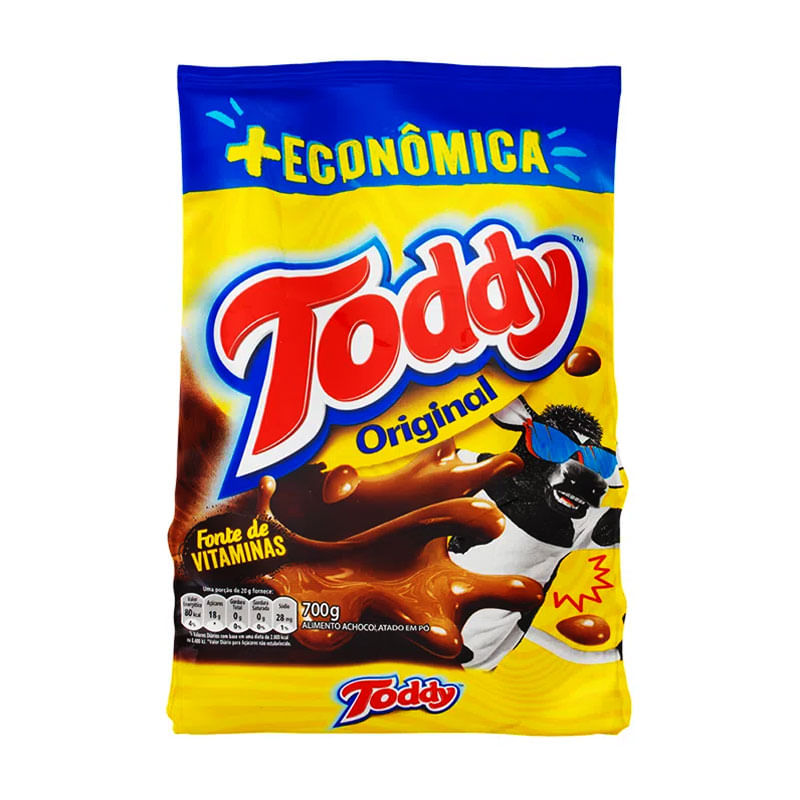 Achocolatado em Pó Toddy Sachê 700g