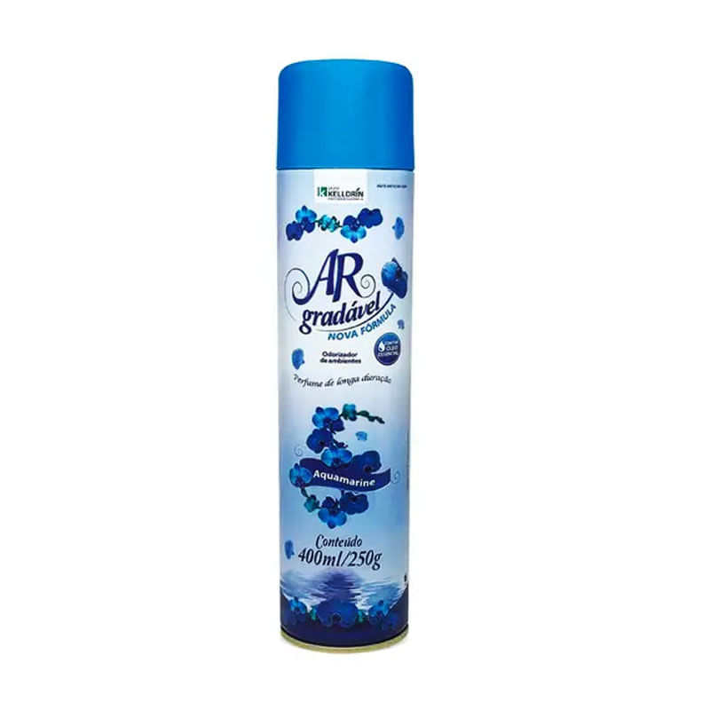 Aromatizador de Ambientes Ar Agradável  Aquamarine 400ml