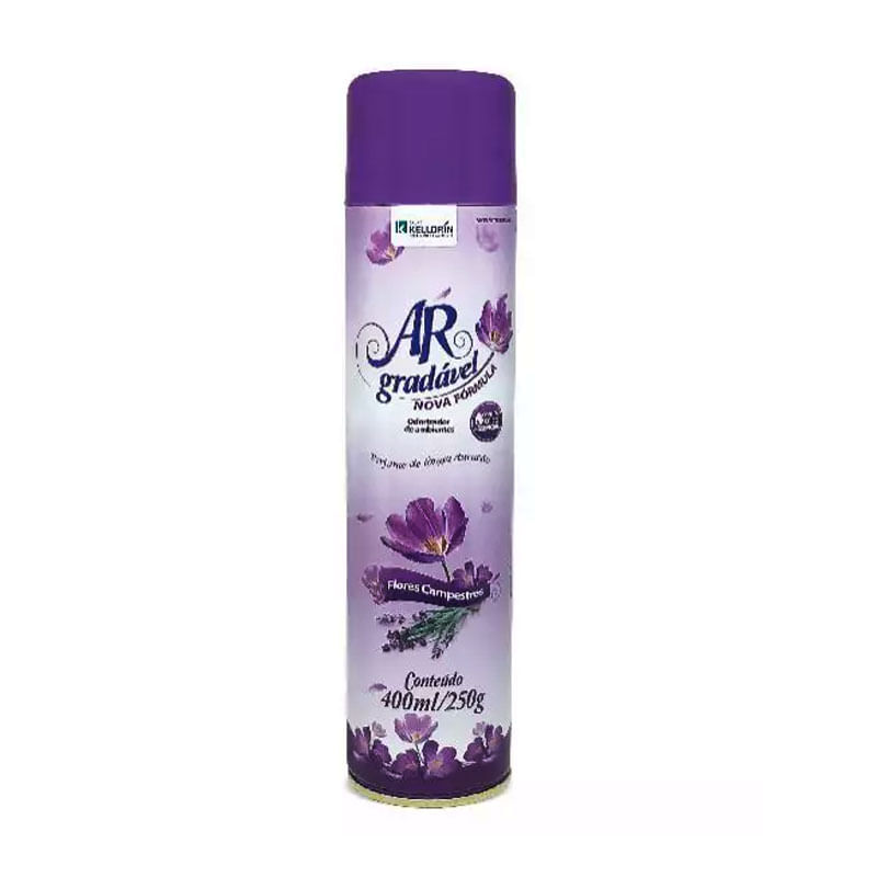 Aromatizador de Ambientes Ar Agradável Flores Campestre 400ml