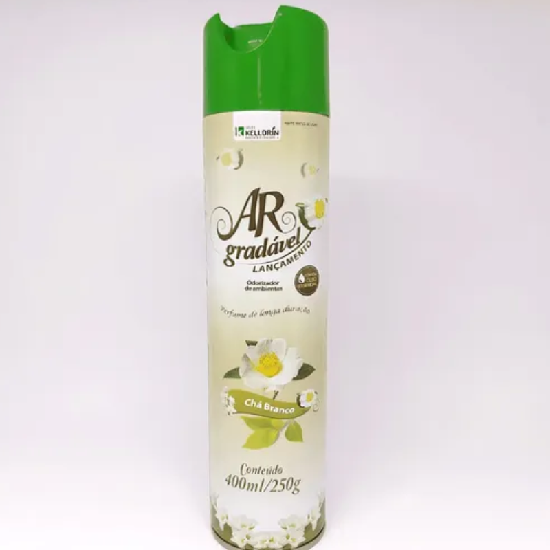Aromatizador de Ambientes Ar Agradável Chá Branco 400ml
