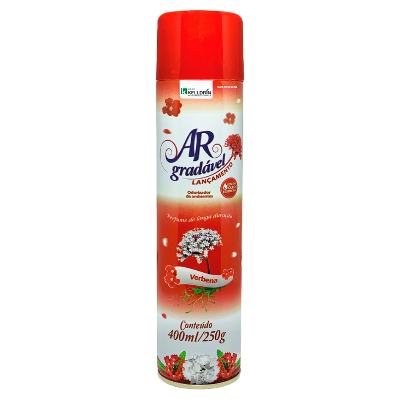 Aromatizador de Ambientes Ar Agradável Verbera 400ml