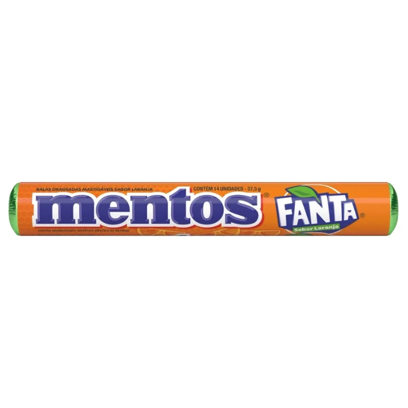 Confeito Mentos Stick Fruit 37,5g
