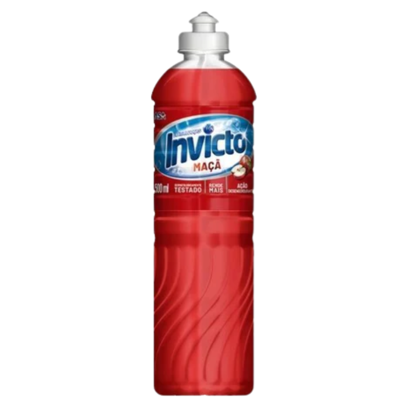 Detergente Liquido Invicto Maçã 500ml