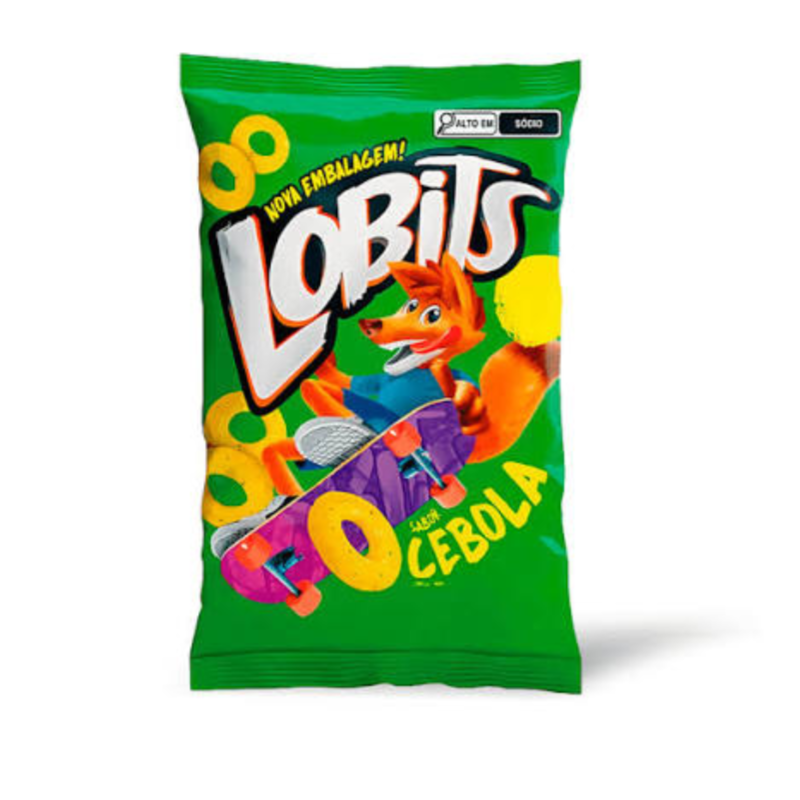 Salgadinho Lobits Cebola  40g