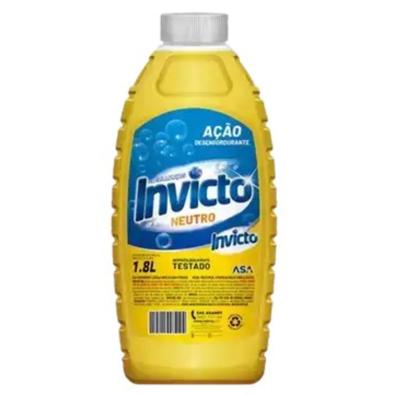 Detergente Liquido Invicto Neutro 1,8L