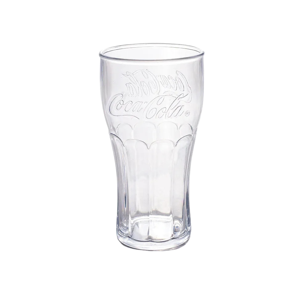 Copo Cristal Coca Cola Incolor 530ML - Plasútil