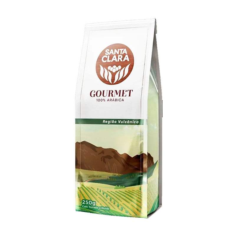 Café Torrado e Moído Santa Clara Gourmet Região Vulcânica 250g