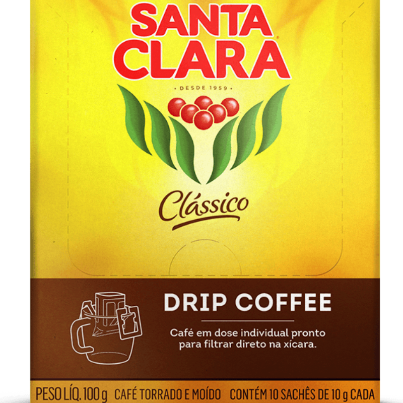 Cafe Santa Clara Drip Coffee Classico 1x10g