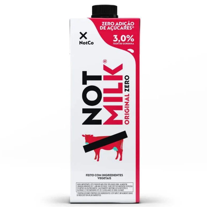 BEBIDA NOT MILK 1L ORIGINAL ZERO ACUCAR