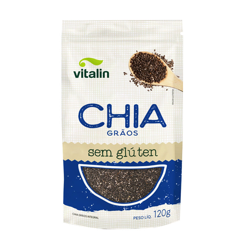 Grãos de Chia Vitalin Integral 120g