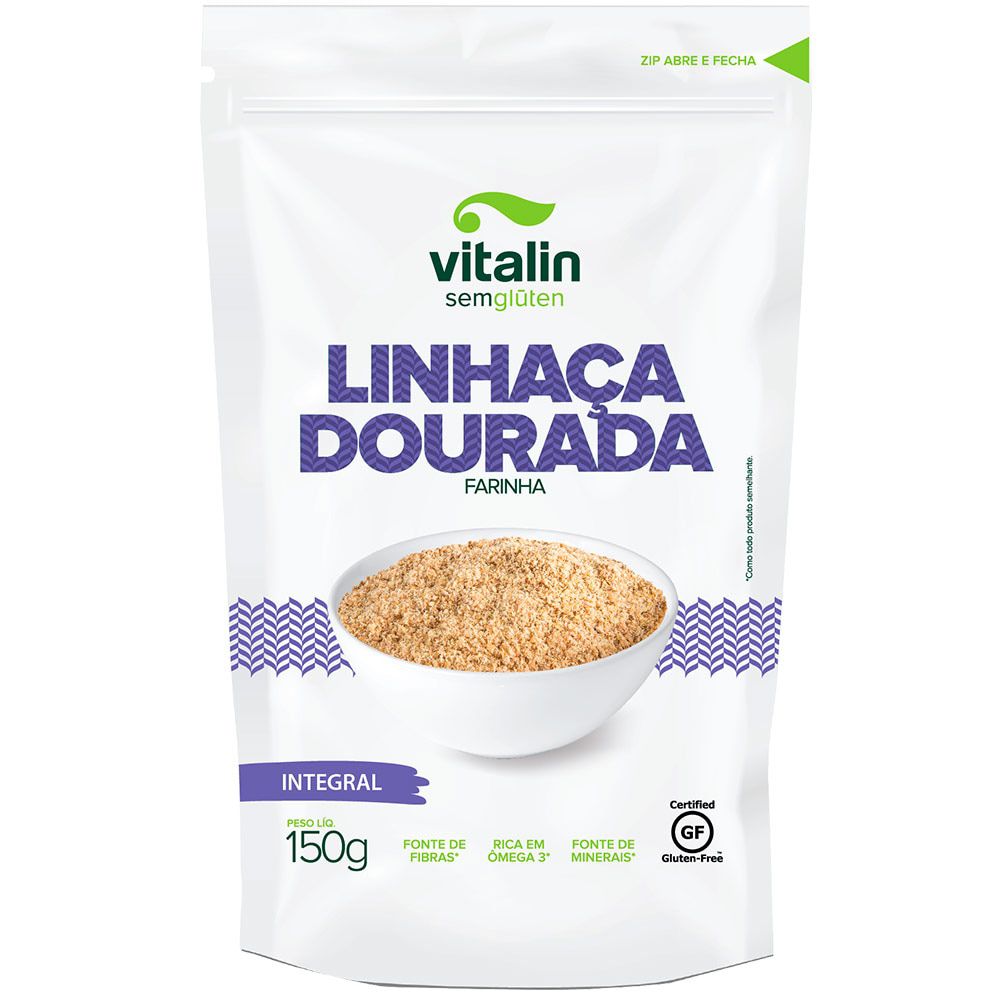 Farinha de Linhaça Dourada Vitalin 150g