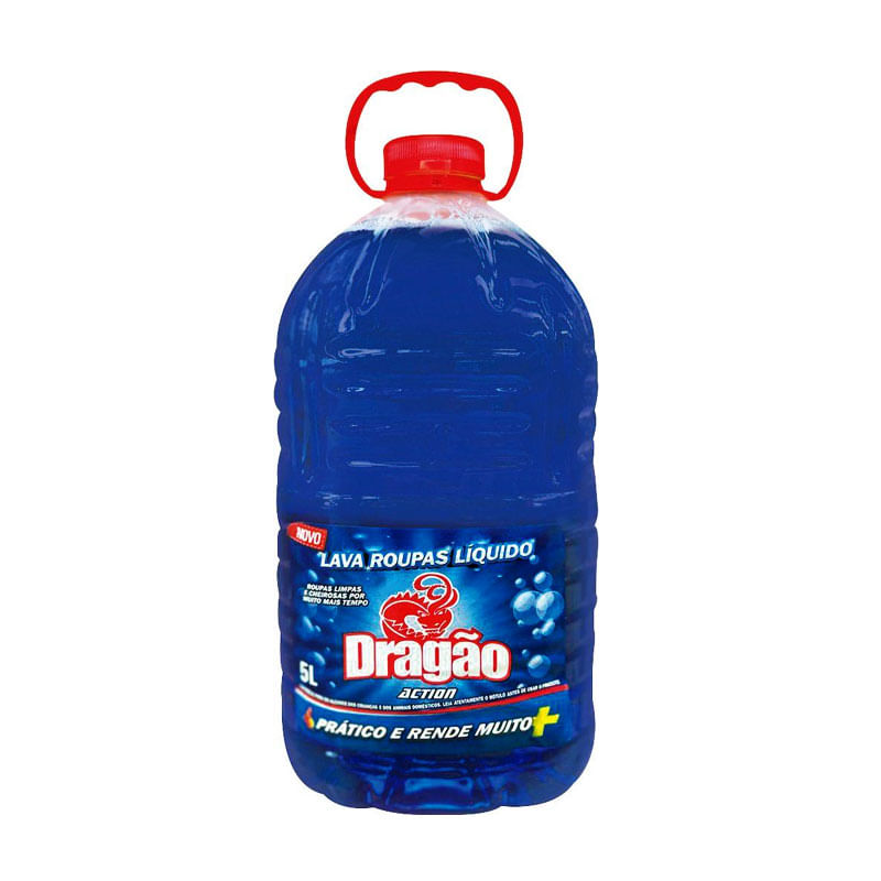 Lava Roupas Dragão Action Azul 5L