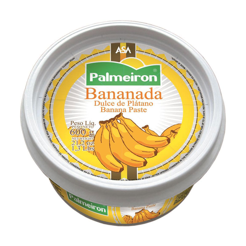 Bananada Palmeiron 600g