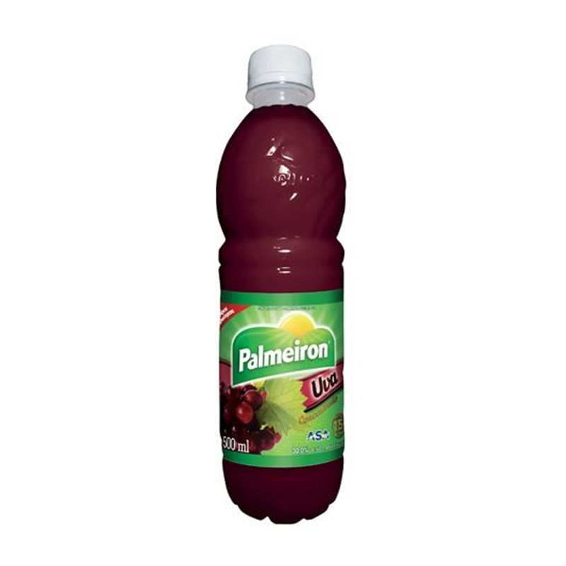 Suco Palmeiron Concentrado Pet Uva 500ml
