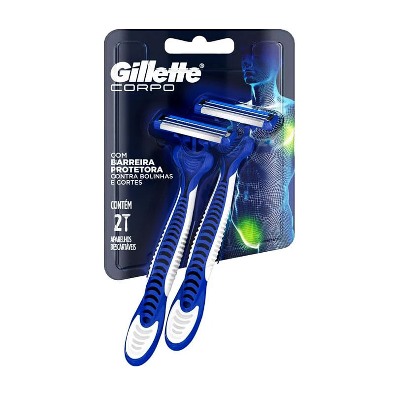 Aparelho Barbear Prestobarba 3 Corpo 1X2un