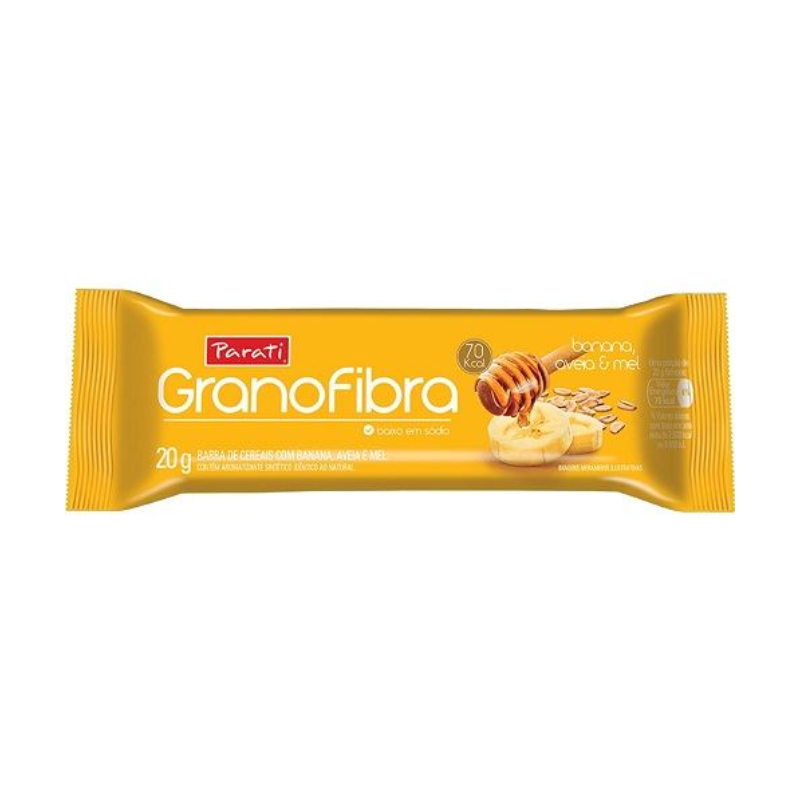 Barra de Cereais Granofibra Banana/Aveia/Mel 20g