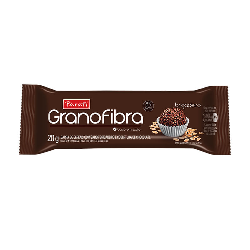 Barra de Cereais Granofibra Brigadeiro 20g