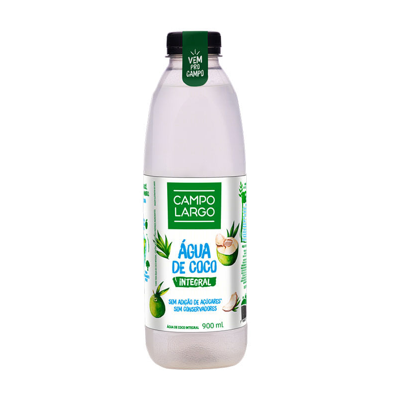 Água de Coco Campo Largo Integral 900ml 