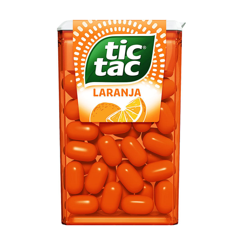 Tic Tac Laranja Refil 14,5g