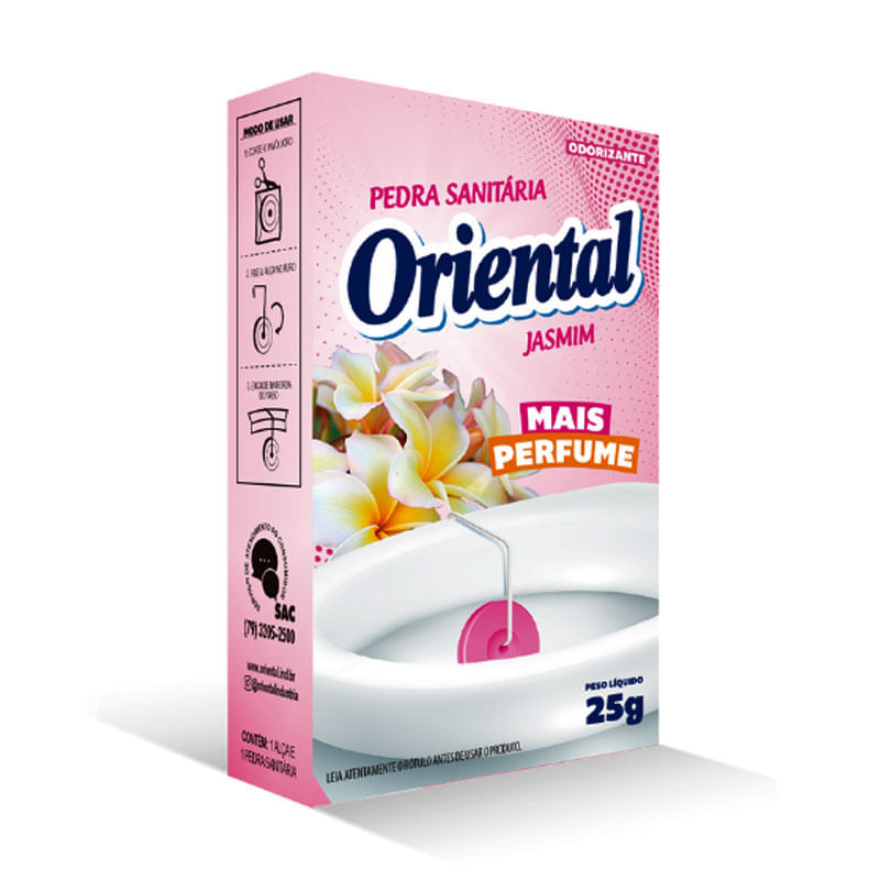 Pedra Sanitária Oriental Jasmim 25g