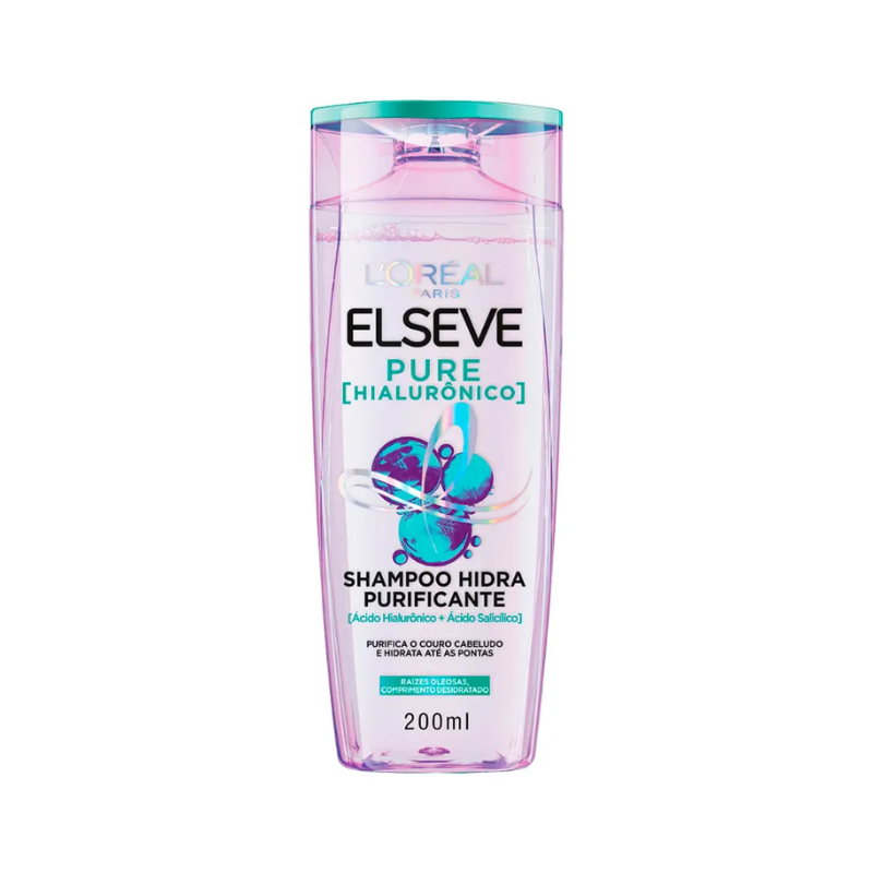 Shampoo Elseve Pure Hialurônico 200ml