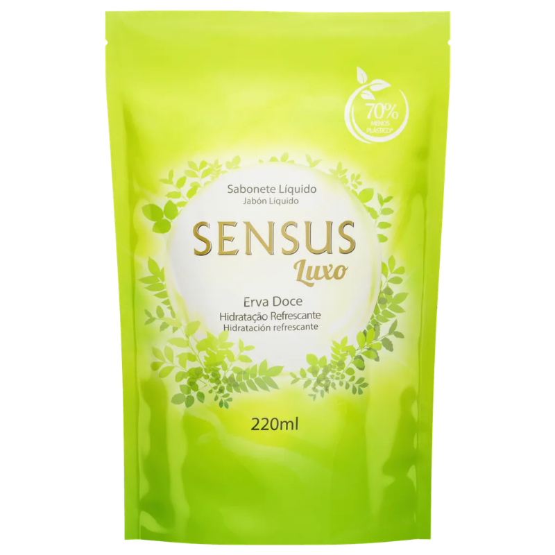 Sabonete Líquido Sensus Erva Doce Refil 220ml