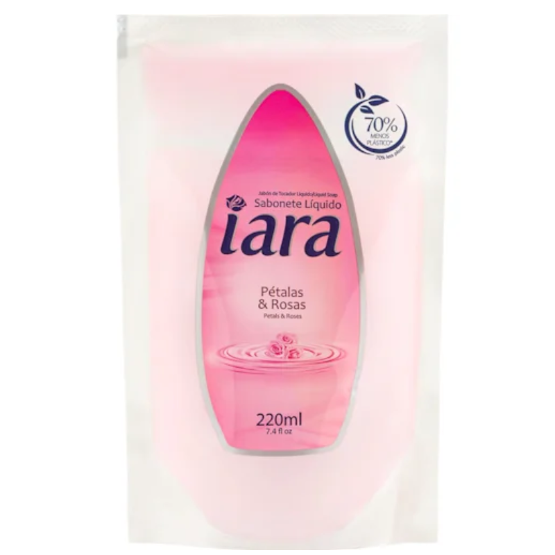 Sabonete Líquido Iara Pétalas & Rosas Refil 220ml