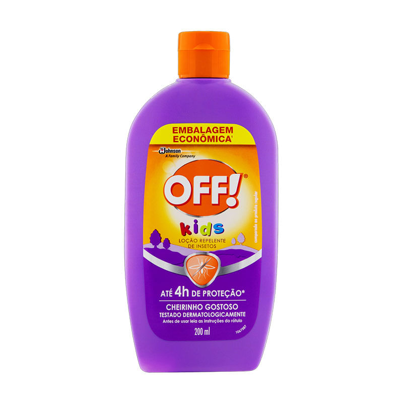 Repelente Off Loção Kids L200ml P117ml