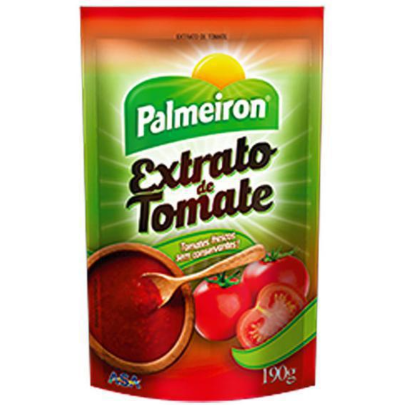 Extrato de Tomate Palmeron 190g Sache