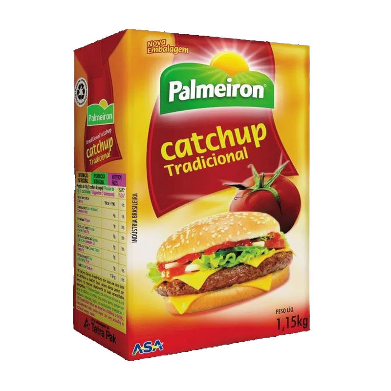 Catchup Palmeiron TP 1,15kg Tradução