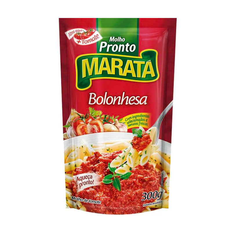 Molho de Tomate Maratá Bolonhesa 300g