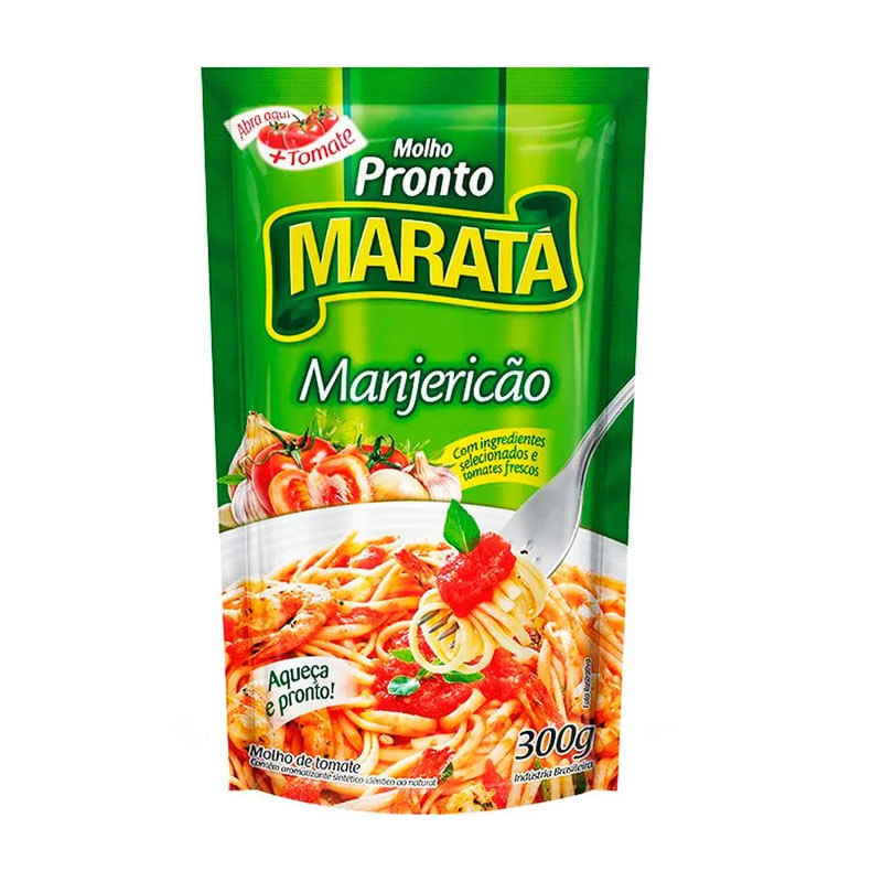Molho de Tomate Maratá Manjericão 300g