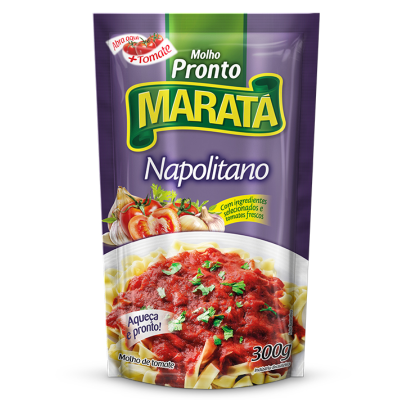 MOLHO DE TOMATE MARATÁ 300G BOLONHESA